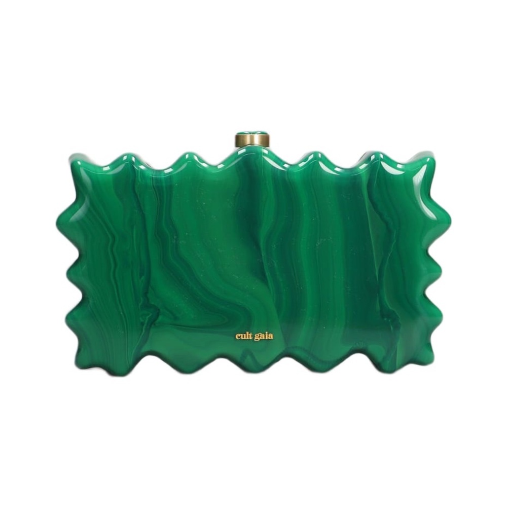 ISO - Cult Gaia Paloma Clutch Malachite